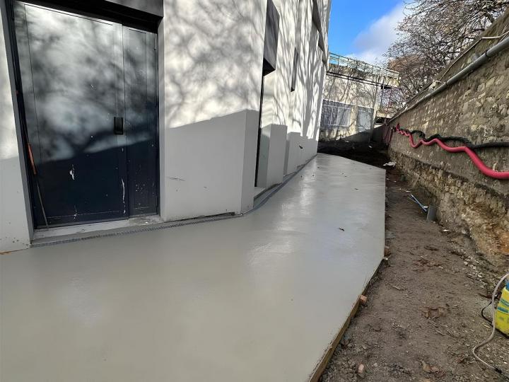 travaux de création de chemin d'accès Île-de-France